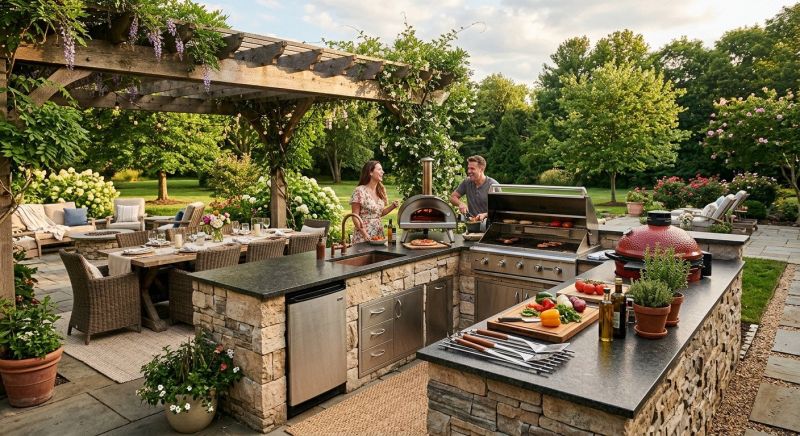 Outdoor Kitchen Remodeling in Santa Rosa, CA