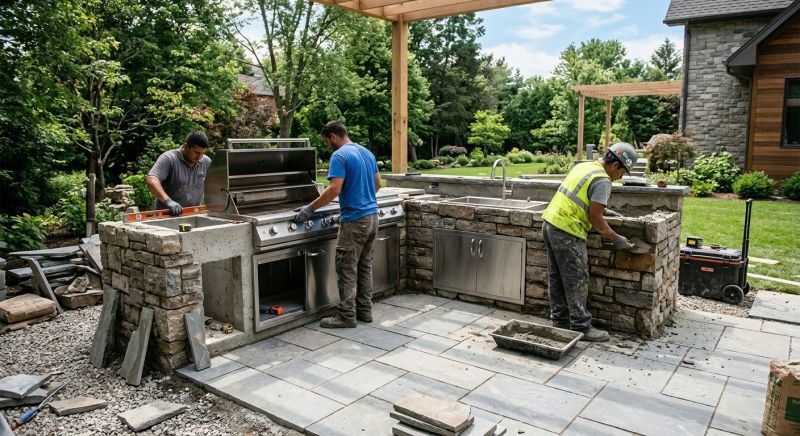 Outdoor Kitchen Remodeling in Alpharetta, GA
