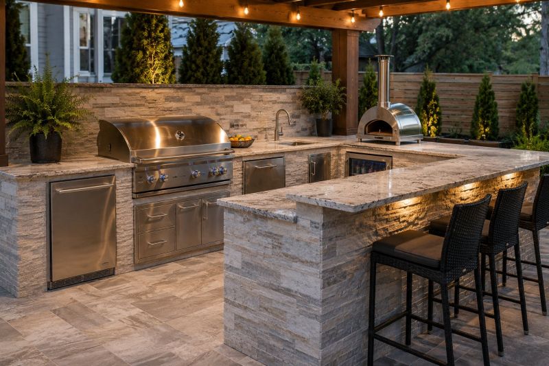Outdoor Kitchen Renovation in Katy, TX